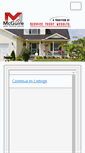 Mobile Screenshot of mcguirerealtors.com