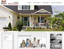 Tablet Screenshot of mcguirerealtors.com